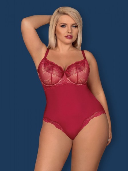 Sexy body Obsessive Rosalyne rosso Obsessive Lingerie in vendita su intimo.uno