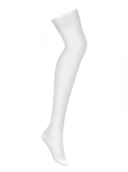 Sexy calze da reggicalze Obsessive S800 bianche Obsessive Lingerie in vendita su intimo.uno