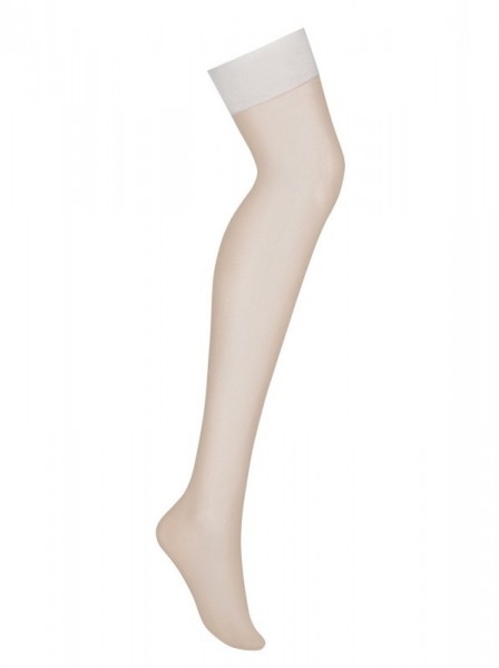 Sexy calze da reggicalze Obsessive S800 ecrù Obsessive Lingerie in vendita su intimo.uno