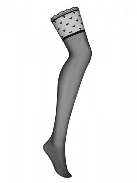 Sexy calze da reggicalze con cuoricini Obsessive Heartia Obsessive Lingerie in vendita su intimo.uno