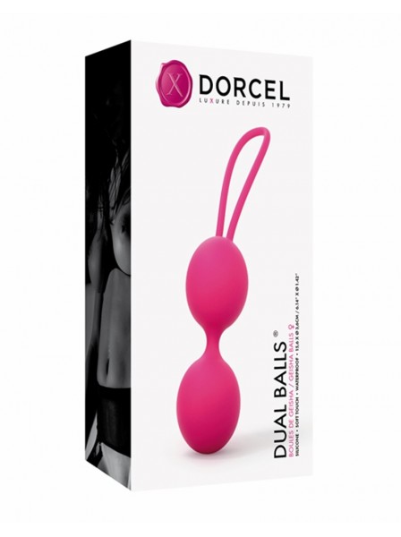Palline Vaginali di Kegel in silicone ipoallergenico Dual Balls Dorcel in vendita su intimo.uno