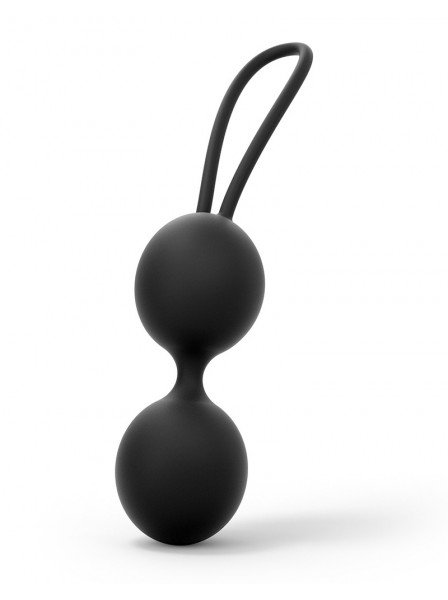Palline Vaginali di Kegel in silicone ipoallergenico Dual Balls Black Dorcel in vendita su intimo.uno