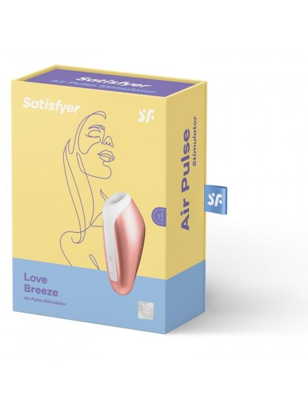 Succhia clitoride ricaricabile con cavetto incluso Love Breeze Satisfyer in vendita su intimo.uno