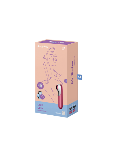 Succhia clitoride massaggiatore con APP Air Pulse Satisfyer in vendita su intimo.uno