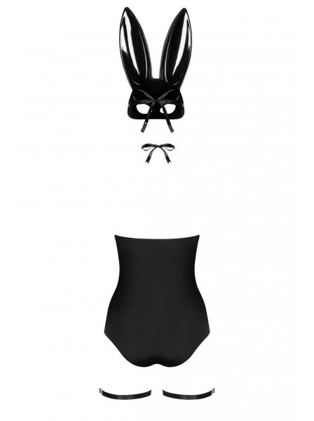 Sexy costume da coniglietta Obsessive Bunny body con maschera Obsessive Lingerie in vendita su intimo.uno