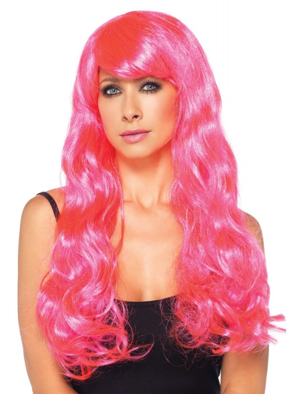 Sexy parrucca dai capelli mossi lunghi in tre colori LegAvenue Leg Avenue in vendita su intimo.uno