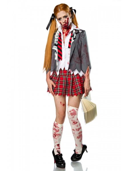 Costume Halloween Zombie Schoolgirl con accessori Mask Paradise in vendita su intimo.uno