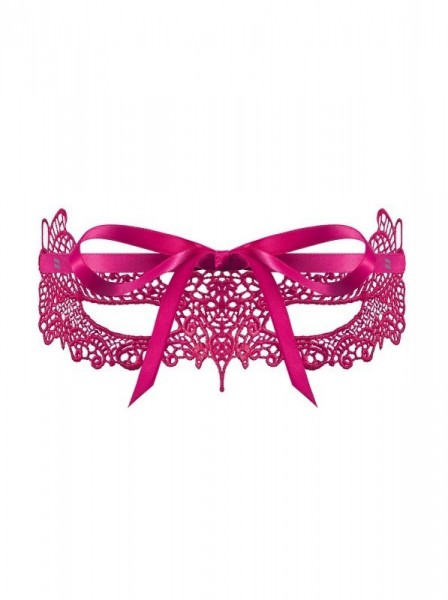 Sexy maschera in pizzo rosa Obsessive A701 Obsessive Lingerie in vendita su intimo.uno