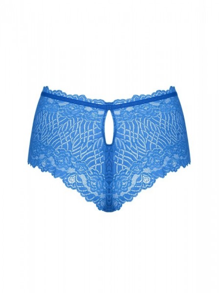 Sexy shorts in pizzo blu Obsessive Bluellia Obsessive Lingerie in vendita su intimo.uno