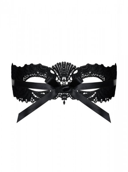 Sexy maschera in pizzo nero Obsessive A700 Obsessive Lingerie in vendita su intimo.uno