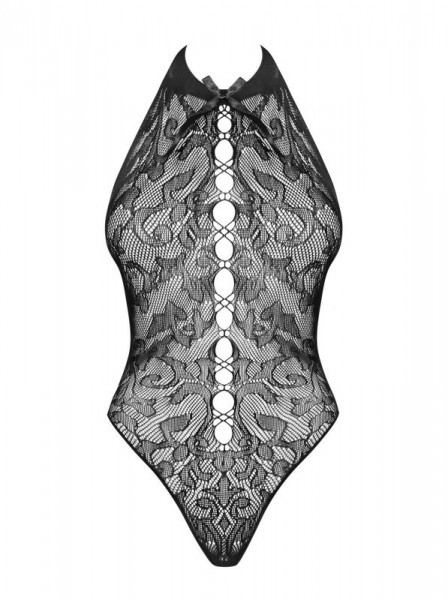 Sexy body in microrete nera Obessive B119 Obsessive Lingerie in vendita su intimo.uno