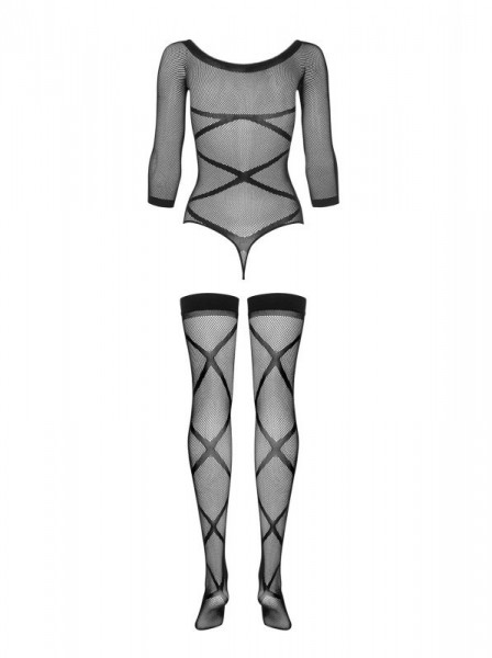 Sexy body con calze autoreggenti Obsessive G320 Obsessive Lingerie in vendita su intimo.uno